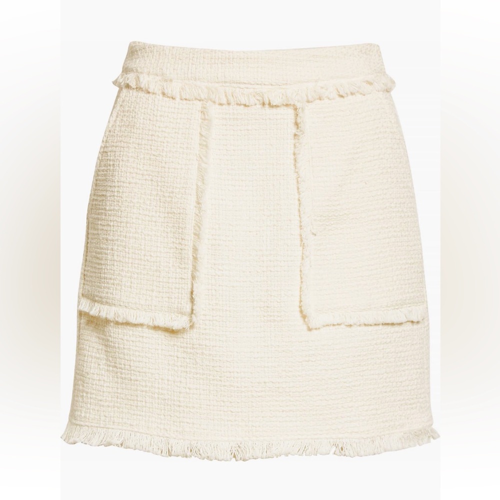Cinq a sept Jaycie Cotton Tweed skirt sz 12